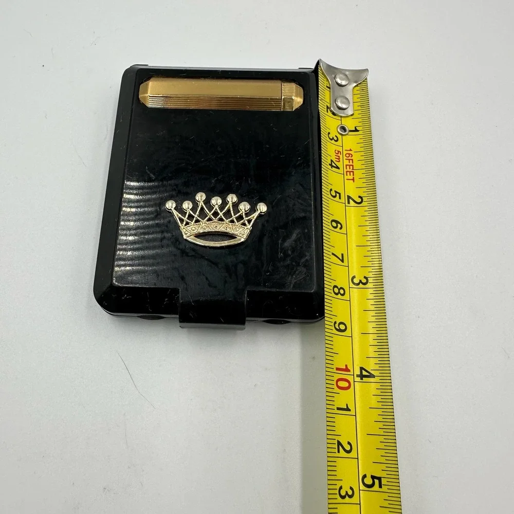 Vintage DuBarry Flatter Plus Compact w Lipstick Art Deco Vanity Makeup‎ Set